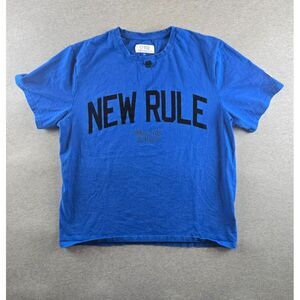 Uninterrupted x More Than An Athlete - New Rule Tee Men's Size XL -  Blue Lebron